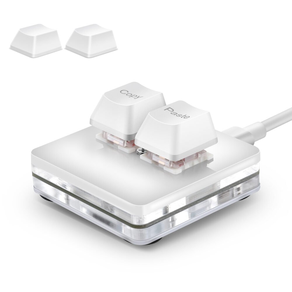Two-Key Programmable Macro Pad